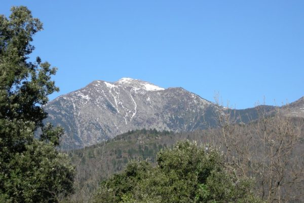 Canigou vue de vernet